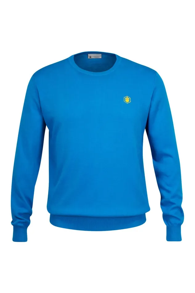 Lumberjack SWEATSHIRTS Men CM96341022538 E23 ARUBA BLUE Man Sweatshirt Blue