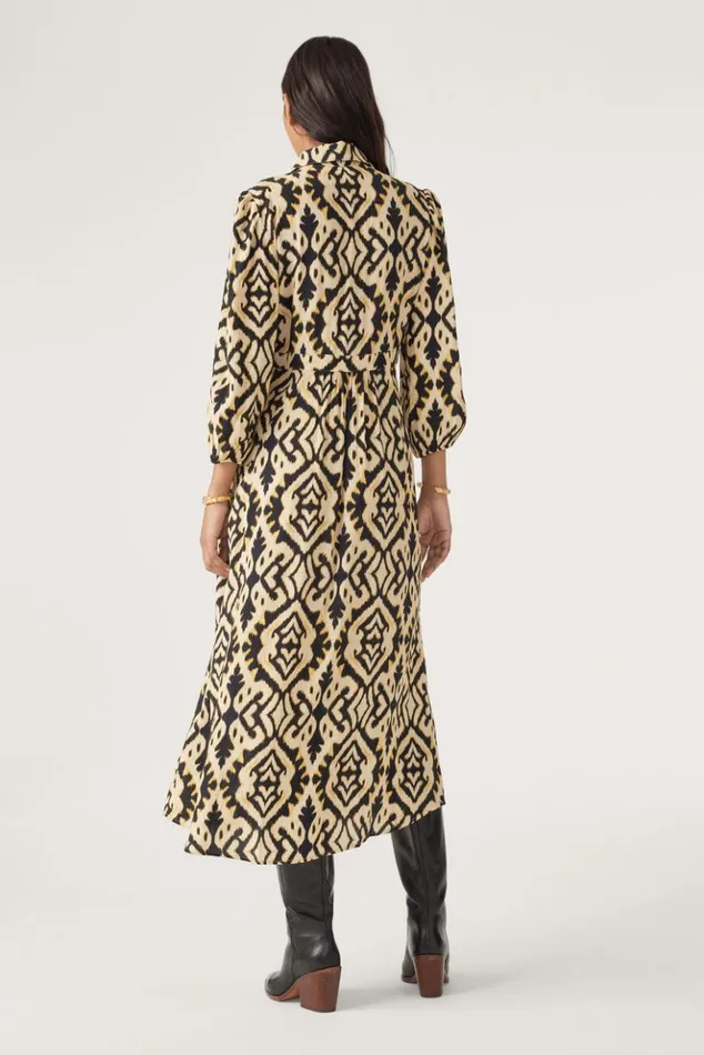 LunaFlowing Shirt Dress Clothing Baandsh Dresses