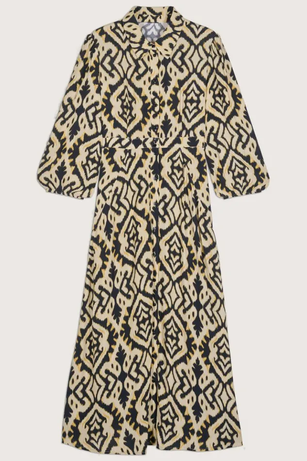 LunaFlowing Shirt Dress Clothing Baandsh Dresses