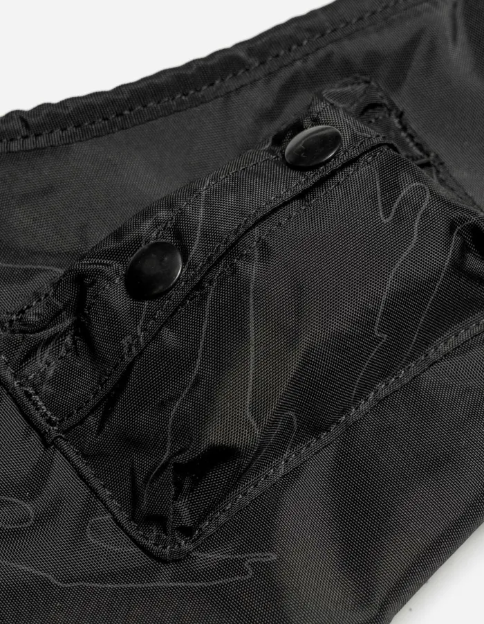 Maharishi Bags 1530 Camo MALICE Monk Sling Bag Black 8211 Men