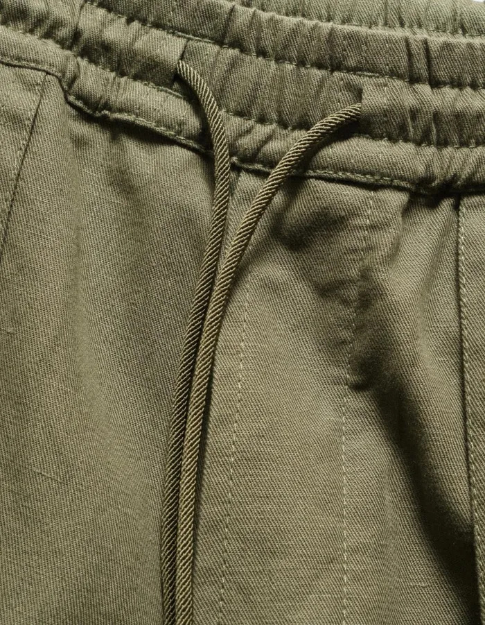 Maharishi Hakama Pants 6052 M42 Hakama Cropped Track Pants Olive 8211 Men