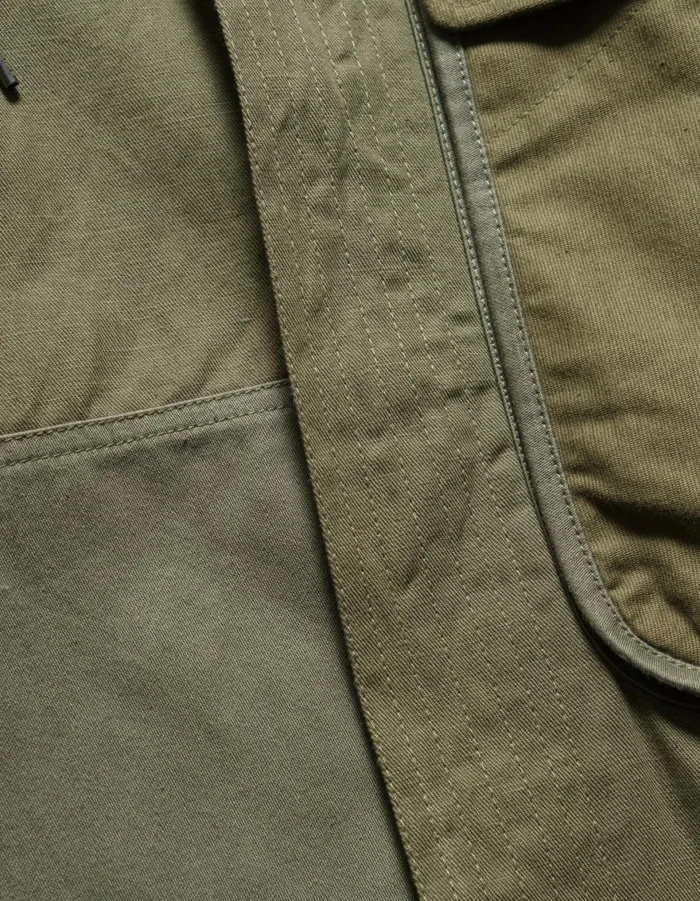 Maharishi Hakama Pants 6052 M42 Hakama Cropped Track Pants Olive 8211 Men