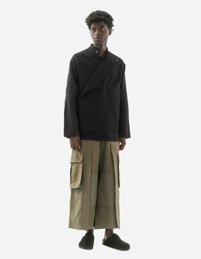 Maharishi Hakama Pants 6052 M42 Hakama Cropped Track Pants Olive 8211 Men