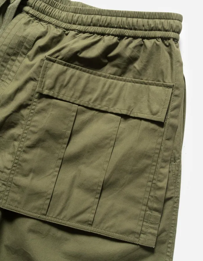 Maharishi Hakama Pants 6056 Asym Hakama Shorts Olive OG107F 8211 Men