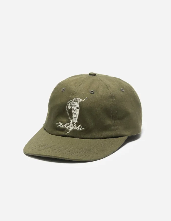 Maharishi Hats 1454 Year Of The Snake 6 Panel Cap Olive 8211 Men