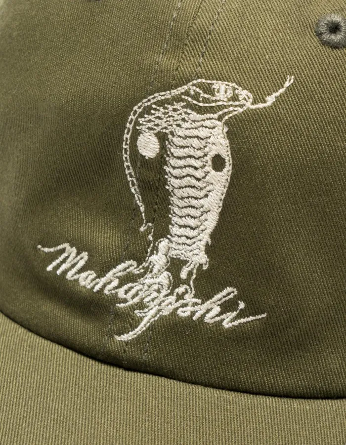 Maharishi Hats 1454 Year Of The Snake 6 Panel Cap Olive 8211 Men