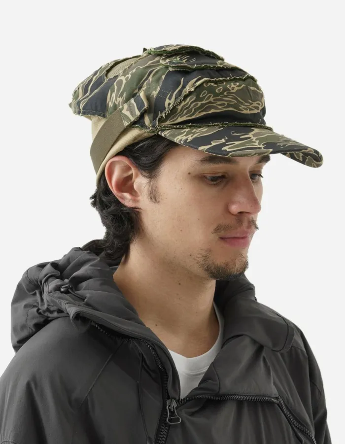Maharishi Hats 6095 Tigerstripe Camo ECWS Cap Mask Mint Gold 8211 Men