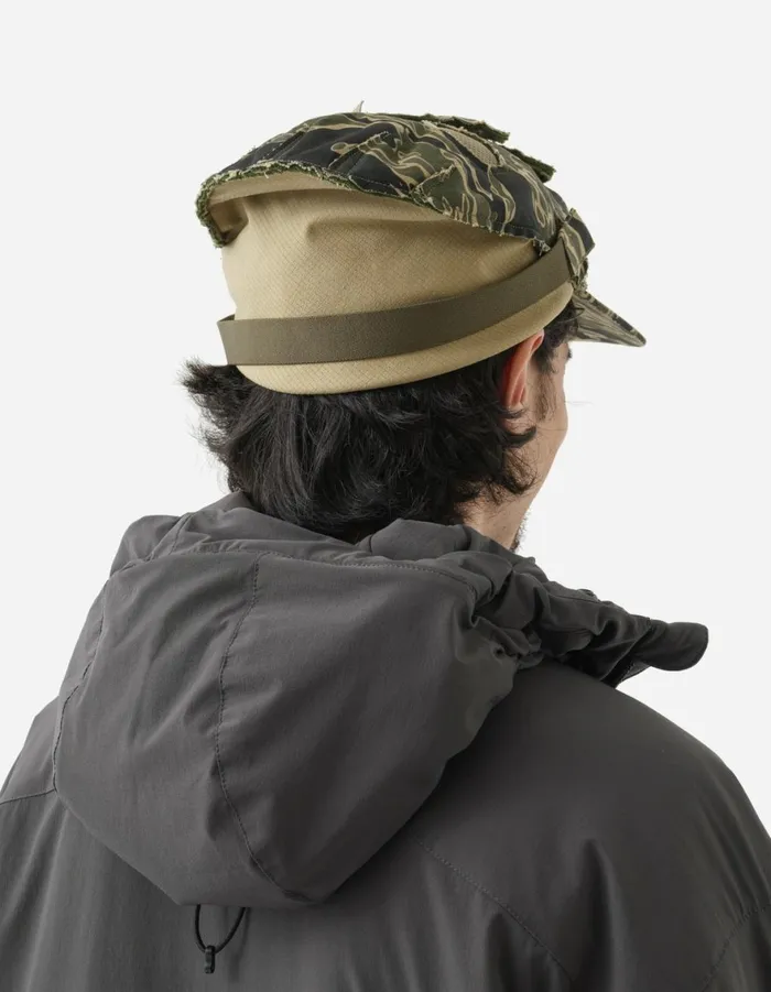 Maharishi Hats 6095 Tigerstripe Camo ECWS Cap Mask Mint Gold 8211 Men