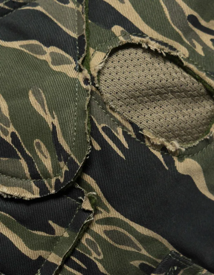 Maharishi Hats 6095 Tigerstripe Camo ECWS Cap Mask Mint Gold 8211 Men