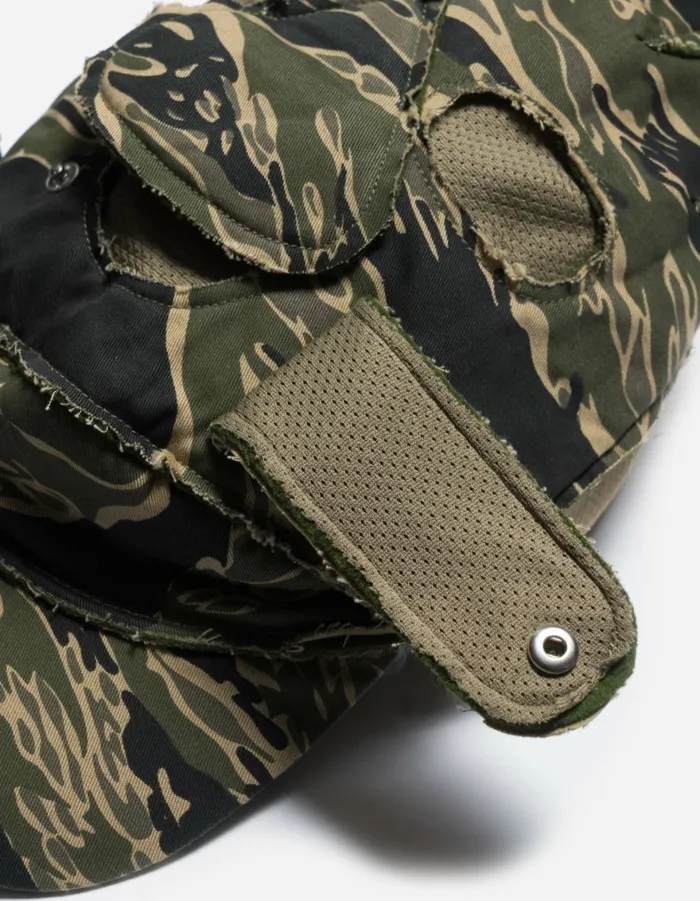 Maharishi Hats 6095 Tigerstripe Camo ECWS Cap Mask Mint Gold 8211 Men