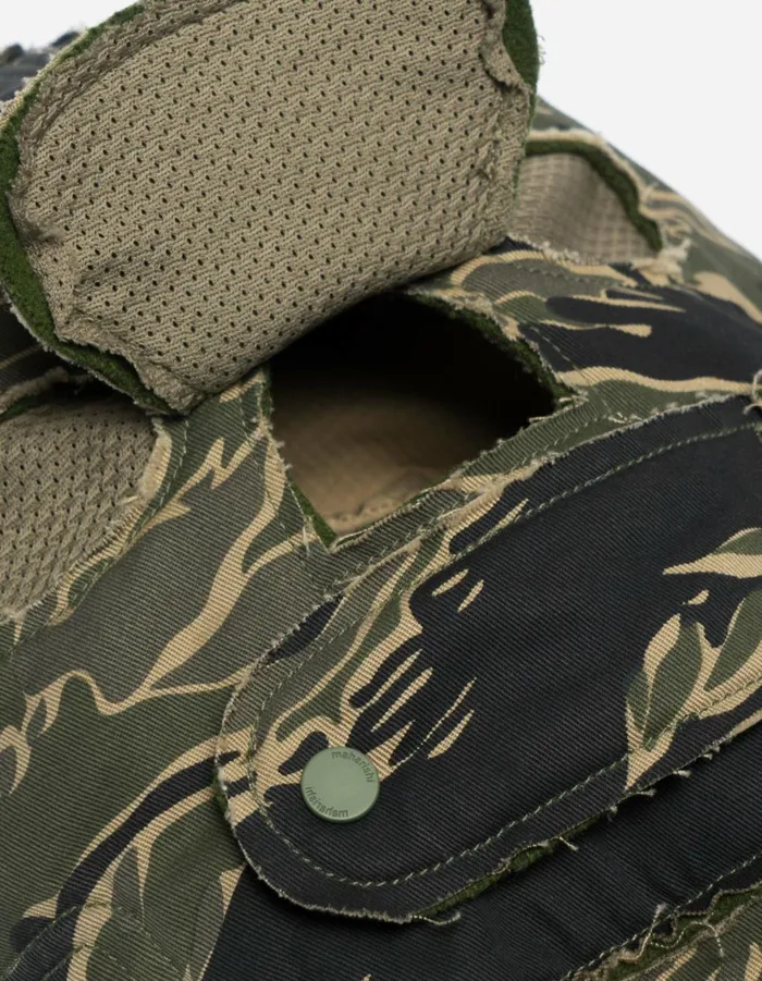 Maharishi Hats 6095 Tigerstripe Camo ECWS Cap Mask Mint Gold 8211 Men
