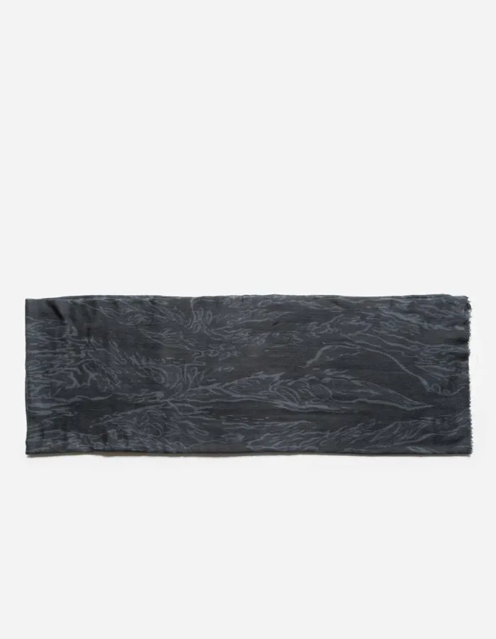 Maharishi Scarves 6078 Tigerstripe Pashmina Subdued Night 8211 Men