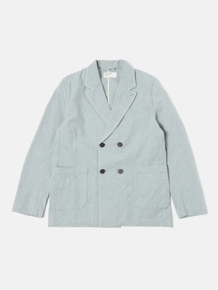 Manor Jacket In Indigo Reworked Jean Cloth Men Universal Works Jackets