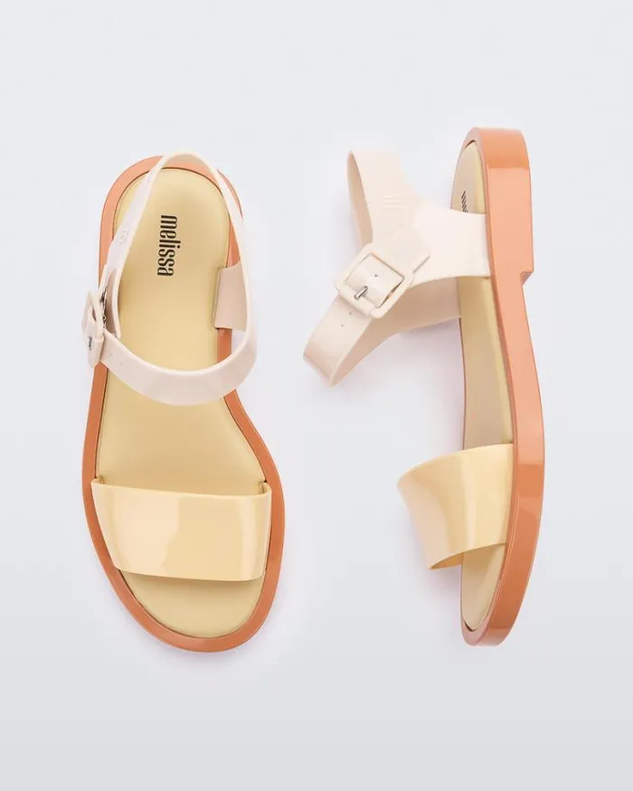 Mar Sandal Beigeyellow Women Melissa Sandals