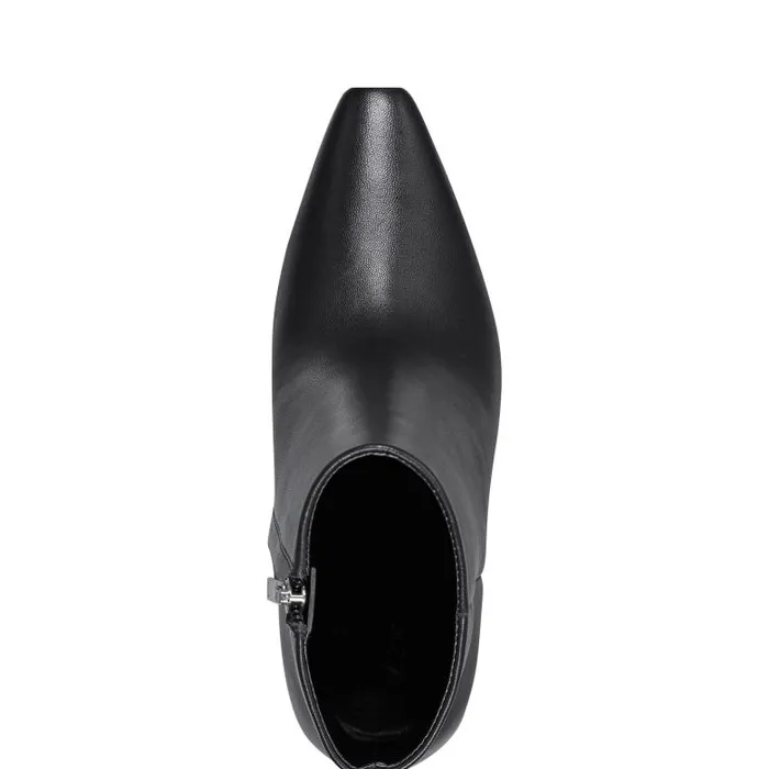 Marc Fisher Booties Women Yanara Heeled Bootie Black Leather