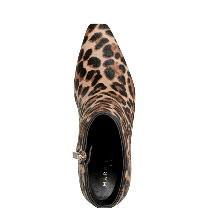 Marc Fisher Booties Women Yanaraly Heeled Bootie Leopard
