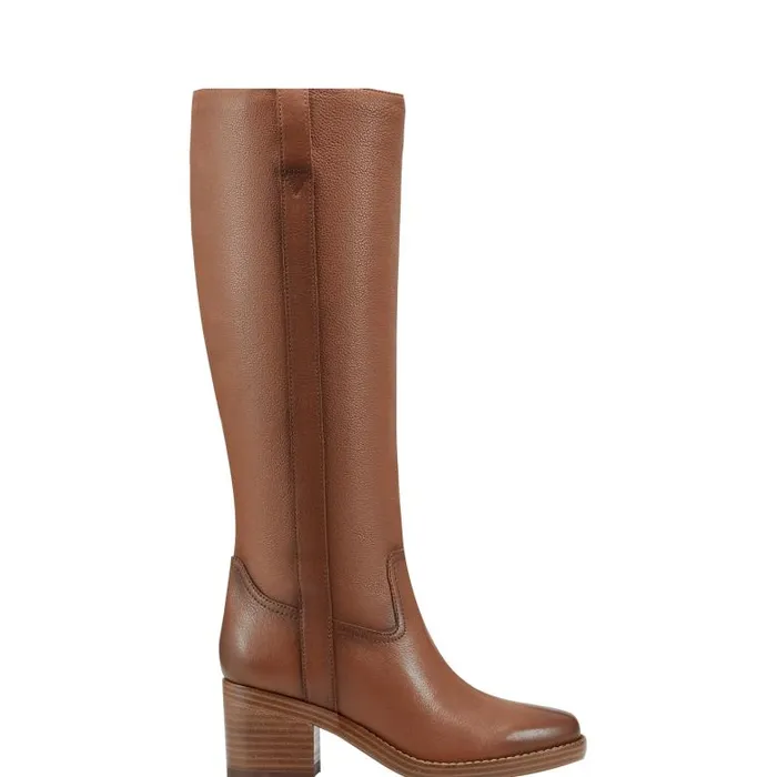 Marc Fisher Boots Women Hydria Block Heel Boot Natural