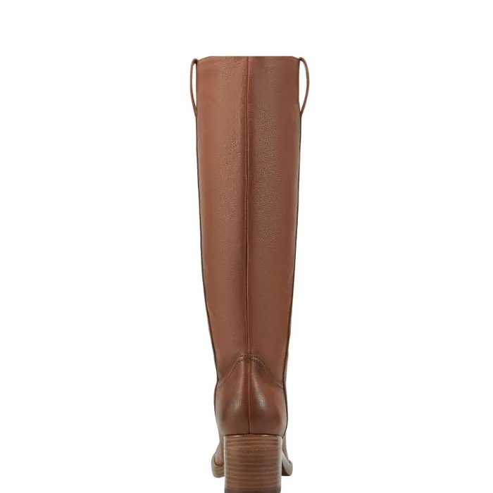 Marc Fisher Boots Women Hydria Block Heel Boot Natural