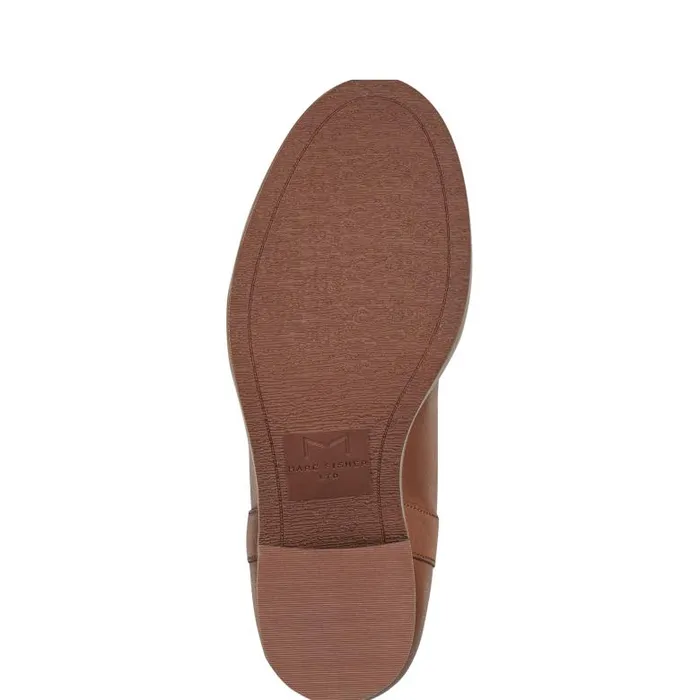 Marc Fisher Boots Women Hydria Block Heel Boot Natural