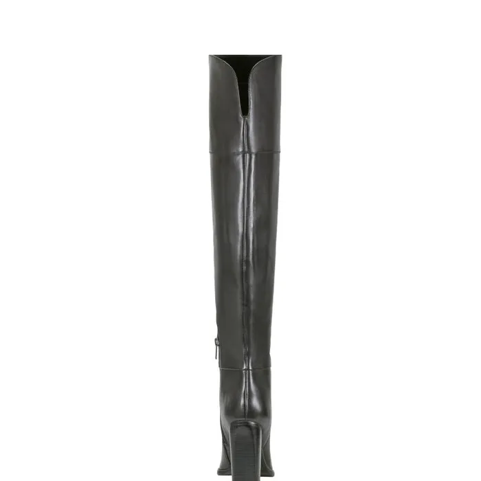 Marc Fisher Boots Women Lasli Over The Knee Boot Black Leather