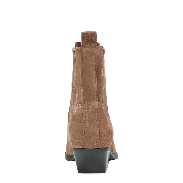Marc Fisher Casual Boots Women Pryce Western Bootie Natural Suede