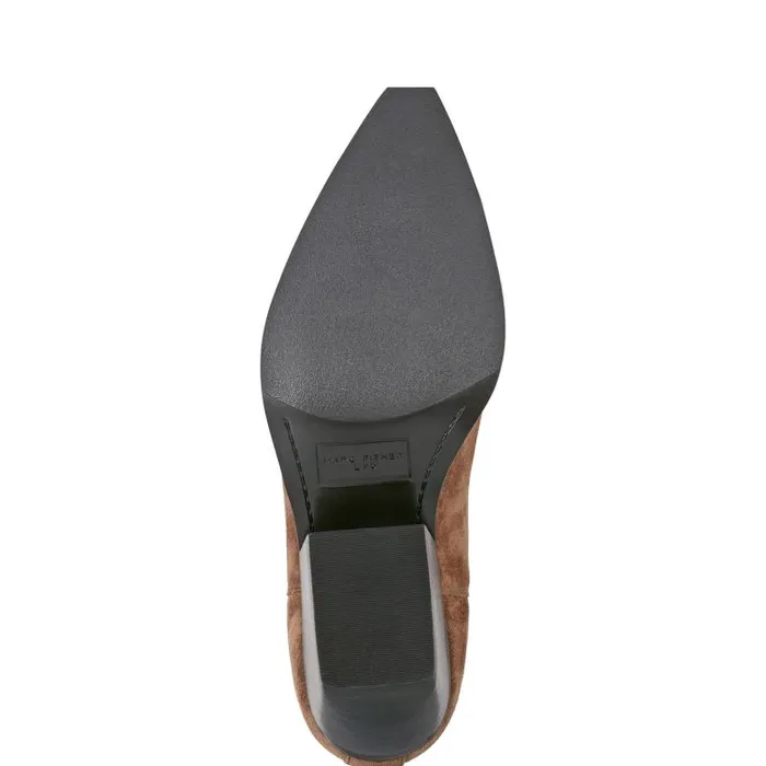 Marc Fisher Casual Boots Women Pryce Western Bootie Natural Suede