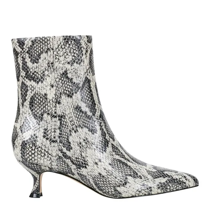 Marc Fisher Dress Boots Women Iggy Dress Bootie Snake Print