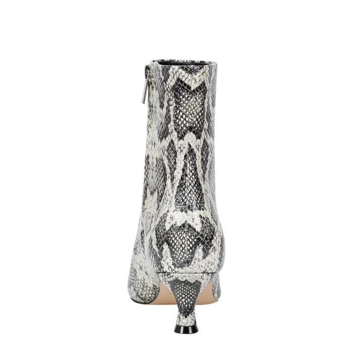 Marc Fisher Dress Boots Women Iggy Dress Bootie Snake Print