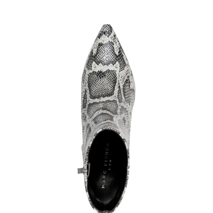 Marc Fisher Dress Boots Women Iggy Dress Bootie Snake Print