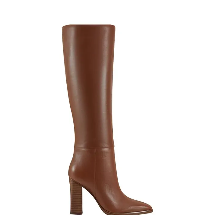 Marc Fisher Dress Boots Women Lannie Dress Boot Medium Natural