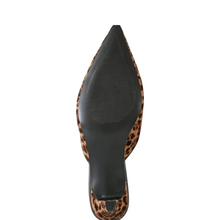 Marc Fisher Heels and Pumps Women Rosaly Heeled Mule Leopard