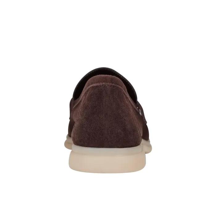 Marc Fisher Loafers and Flats Women Yanelli Casual Loafer Dark Brown Suede