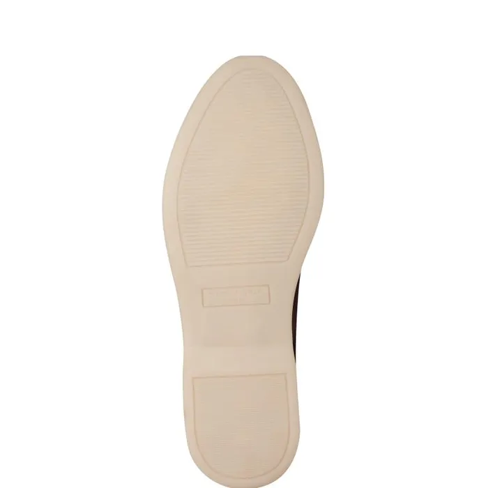 Marc Fisher Loafers and Flats Women Yanelli Casual Loafer Dark Brown Suede