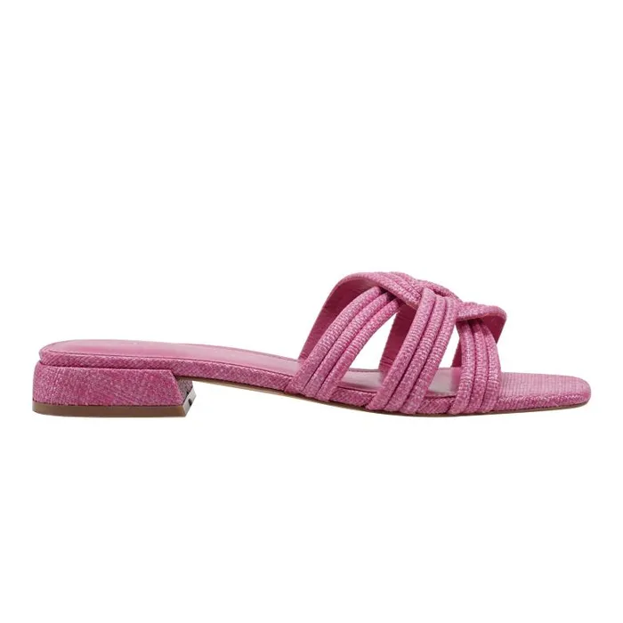 Marc Fisher Mules and Slides Women Casara Slide Sandal Pink
