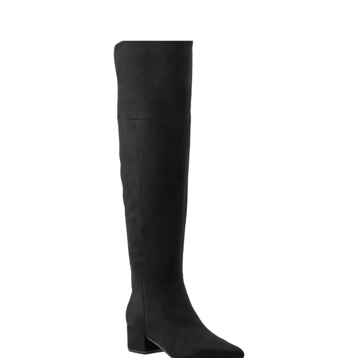 Marc Fisher OTK Boots Women Lottie Over The Knee Boot Black