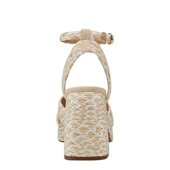 Marc Fisher Sandals Women Janie Platform Sandal Light Natural