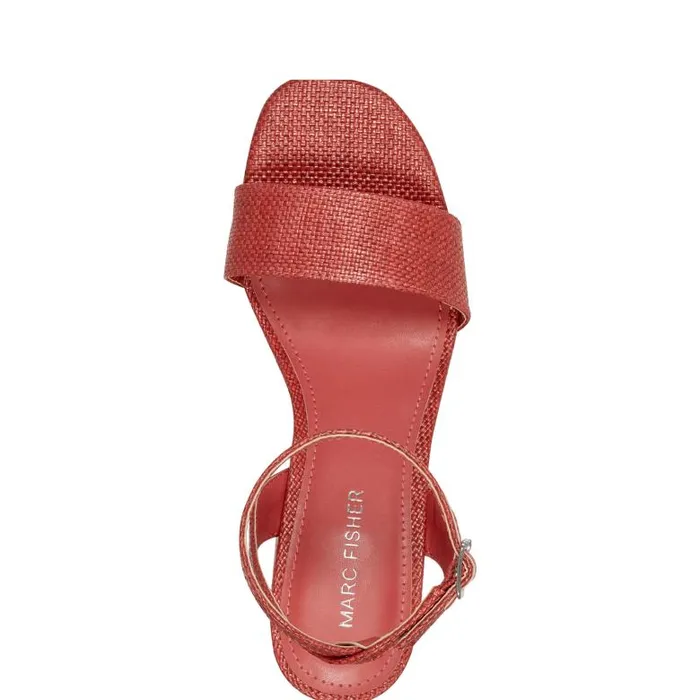 Marc Fisher Sandals Women Sadel Platform Sandal Medium Red
