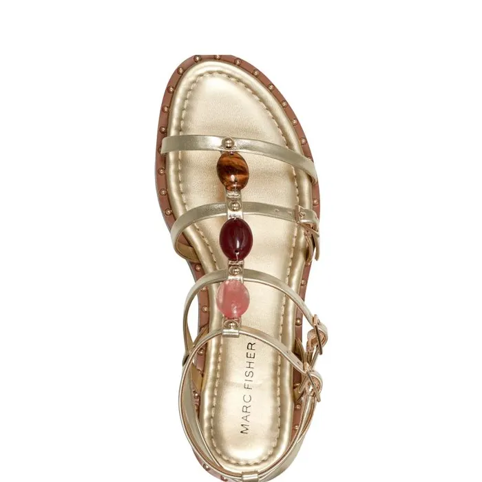 Marc Fisher Sandals Women Yessah Gladiator Sandal Platino