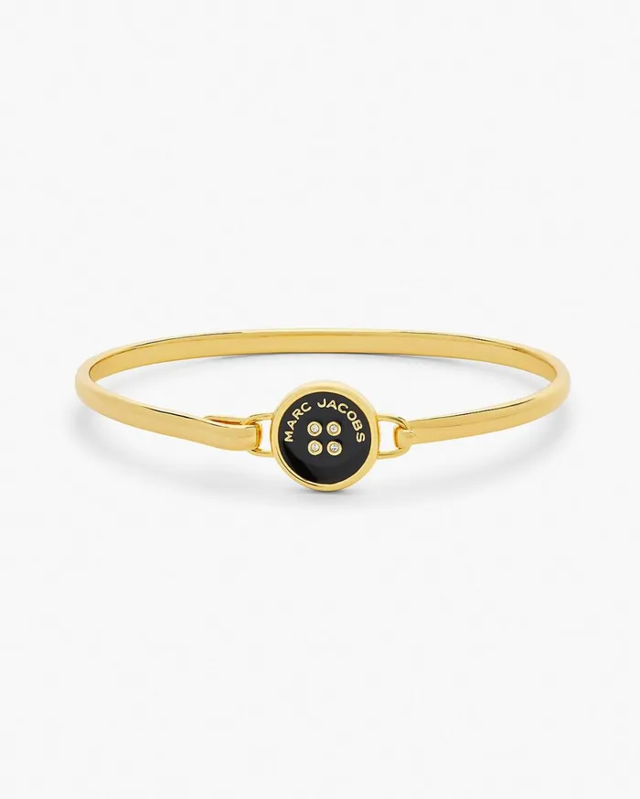 Marc Jacobs Bracelets The Button Hinge Bracelet Goldblack 8211 Women