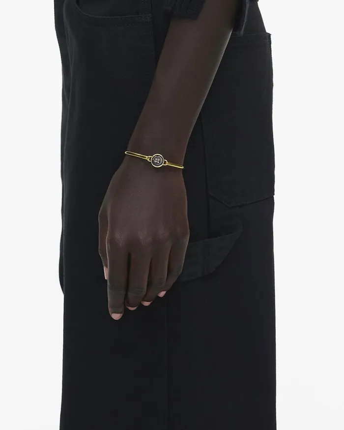 Marc Jacobs Bracelets The Button Hinge Bracelet Goldblack 8211 Women