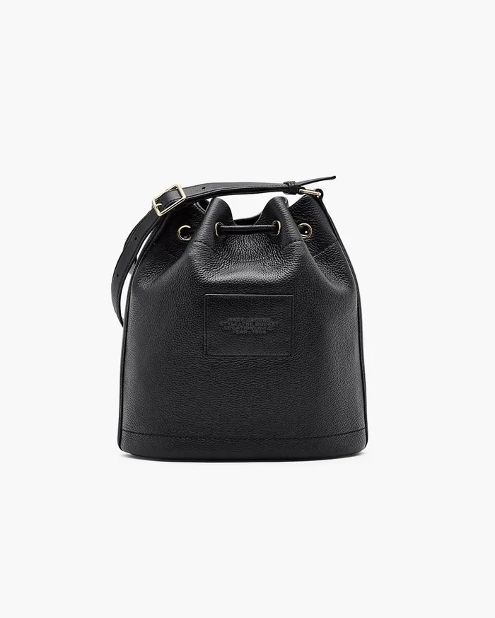 Marc Jacobs Bucket Bags The Leather Large Bucket Bag Black 8211 Women