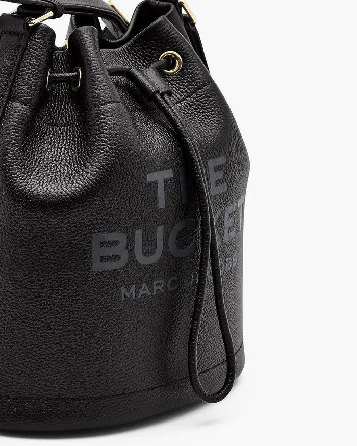 Marc Jacobs Bucket Bags The Leather Large Bucket Bag Black 8211 Women