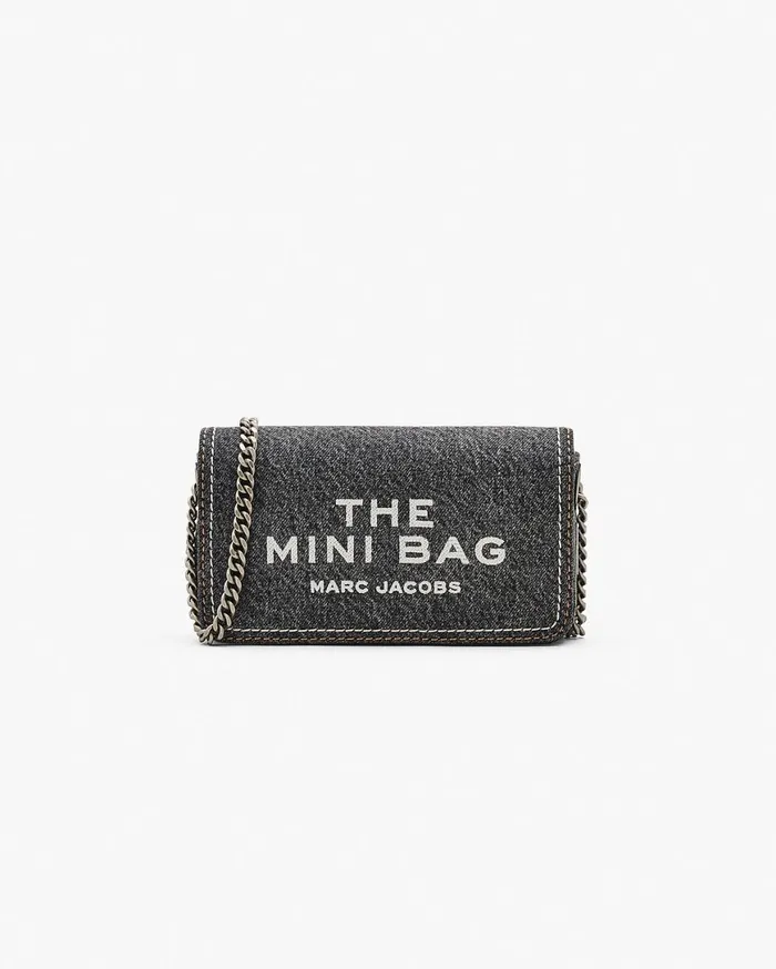Marc Jacobs Crossbody Bags The Denim Chain Mini Bag Black Wash 8211 Women