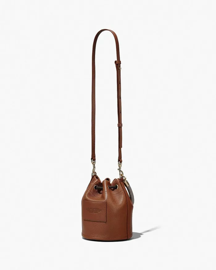 Marc Jacobs Crossbody Bags The Leather Bucket Bag Argan Oil 8211 Women