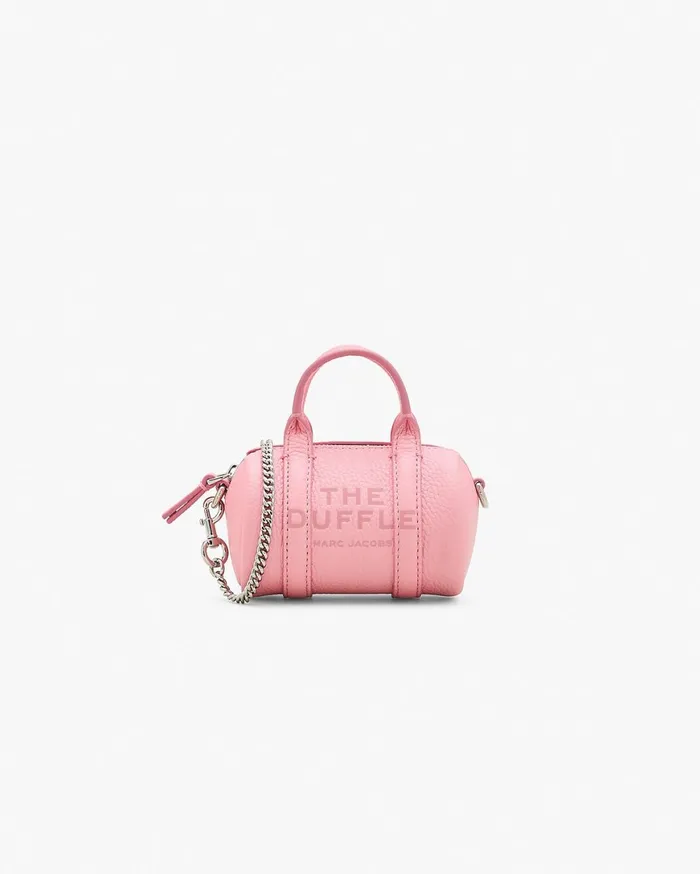 Marc Jacobs Crossbody Bags The Leather Nano Duffle Crossbody Ribbon Pink 8211 Women