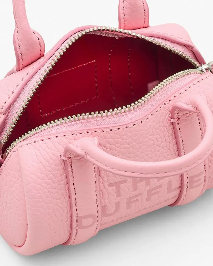Marc Jacobs Crossbody Bags The Leather Nano Duffle Crossbody Ribbon Pink 8211 Women