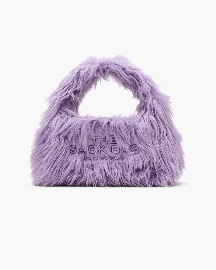 Marc Jacobs Mini Bags The Faux Fur Mini Sack Bag Lilac 8211 Women