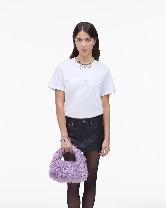 Marc Jacobs Mini Bags The Faux Fur Mini Sack Bag Lilac 8211 Women