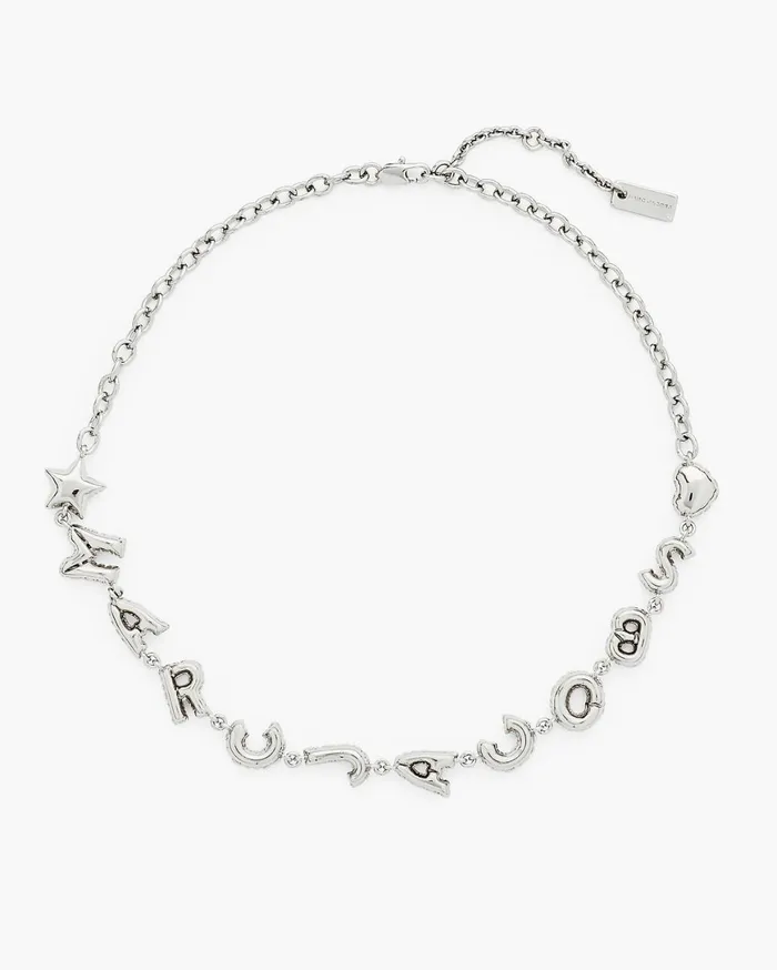 Marc Jacobs Necklaces Balloon Necklace Light Antique Silver 8211 Women