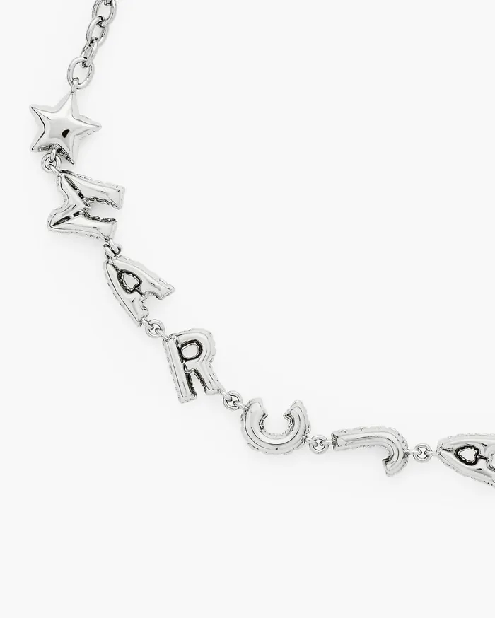 Marc Jacobs Necklaces Balloon Necklace Light Antique Silver 8211 Women